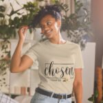 "You Are Chosen | 1 Peter 2:9" T-Shirt (Sand)