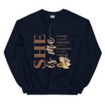 "She Is Me" Affirmation Sweatshirt - Image 6