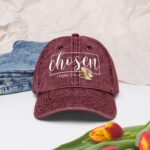 "Chosen" Vintage Cap - 1 Peter 2:9 - Image 7